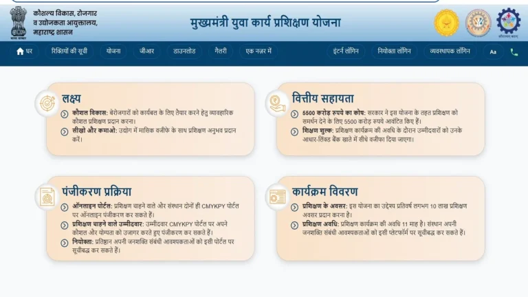 Mukhyamantri Yuva Karya Prashikshan Yojana